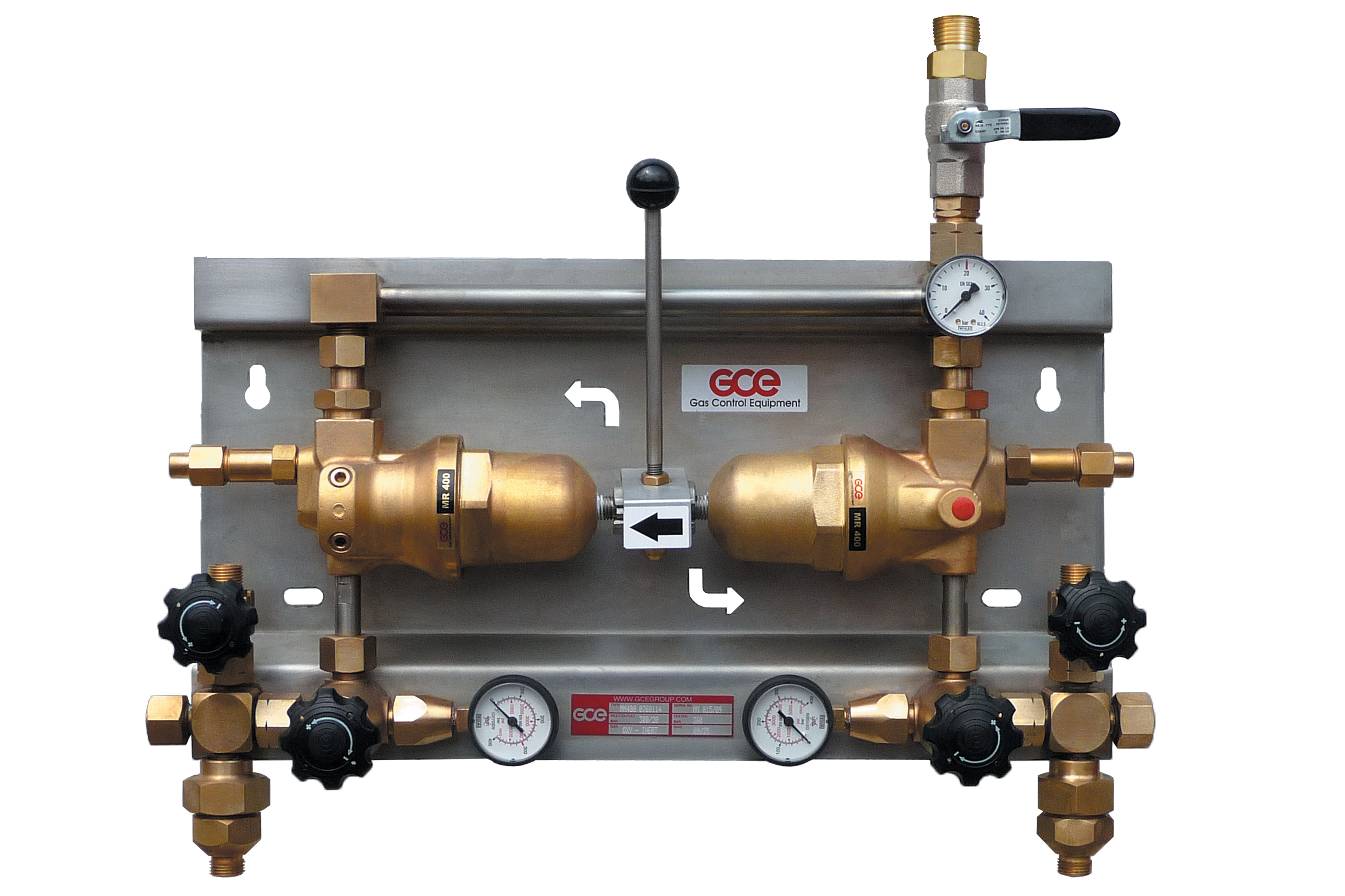 Druckregelstation MS400 300/20 OX - INERT  CG Sauerstoff, Inertgas - SONDERANFERTIGUNG