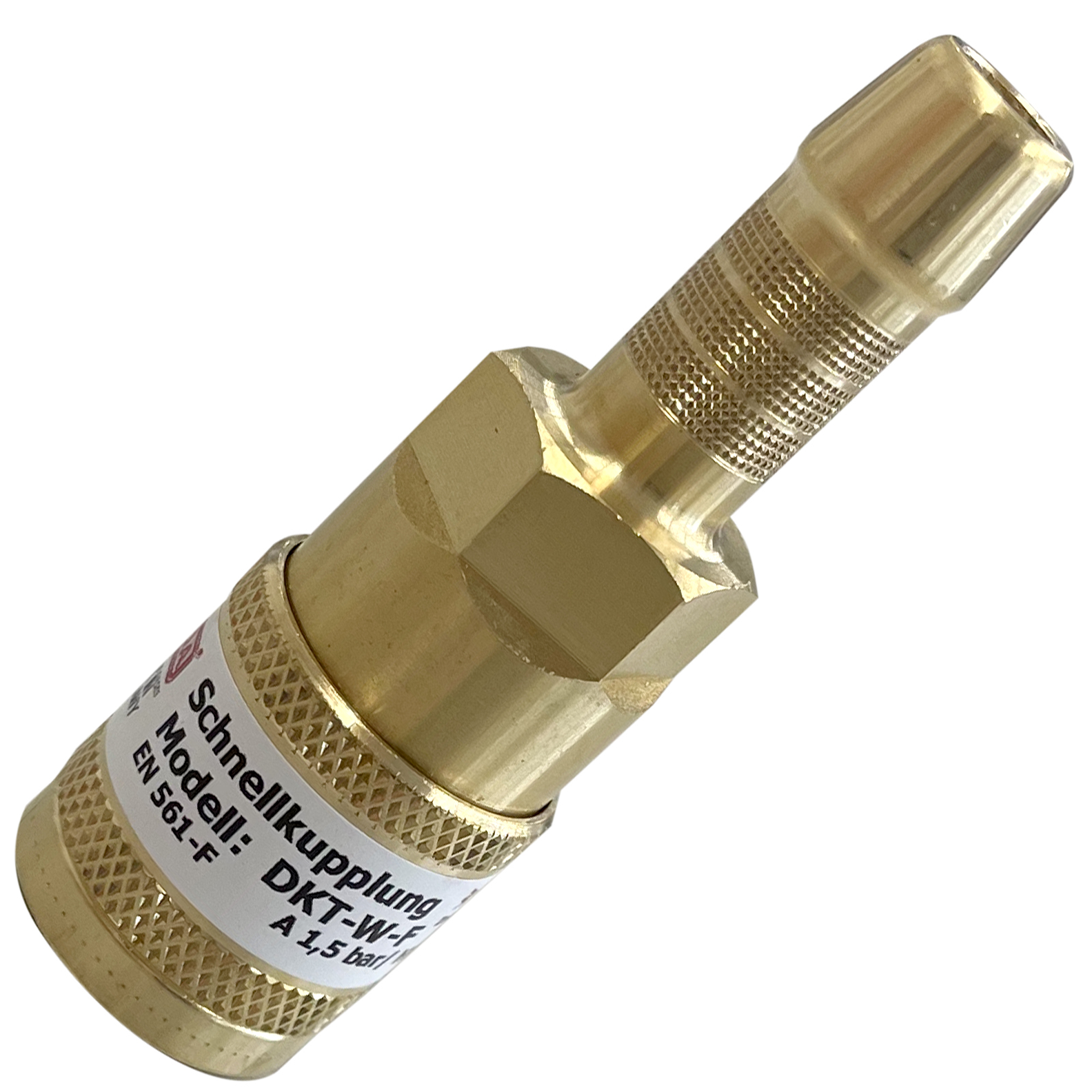 Schlauchkupplung DKT-W Brenngas 9 mm