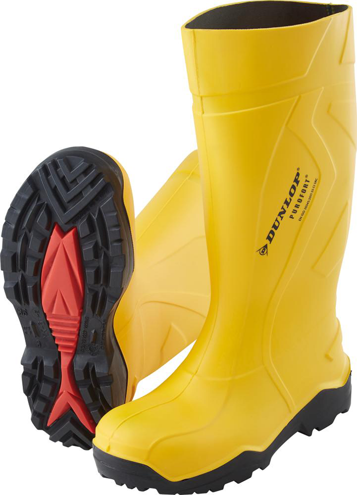 Stiefel Purofort+, S5 , Gr. 43, gelb