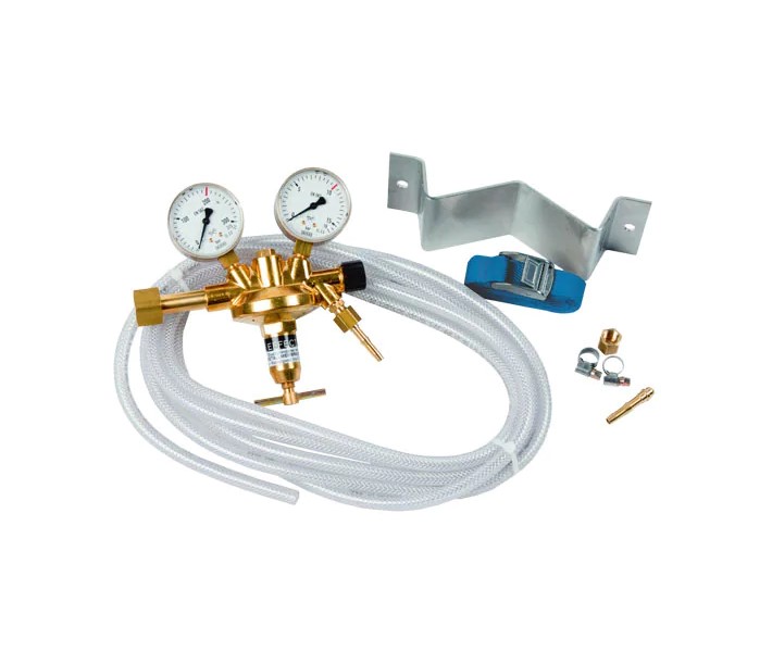 Flaschendruckminderer-Set Biogon - N/C20/30  200 bar 0-10 bar einstufig
