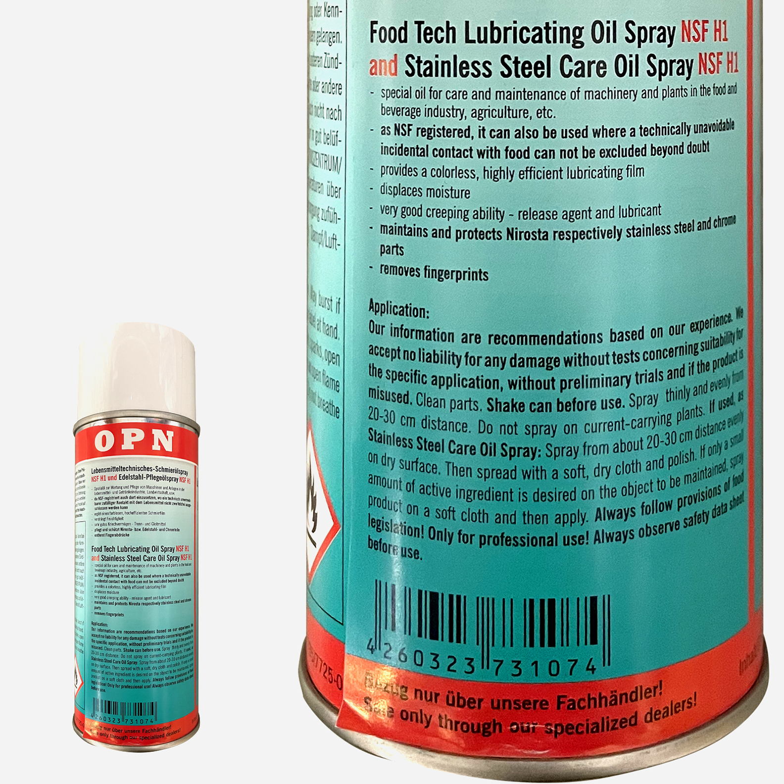 OPN Schmierölspray 400 ml OPN Schmierölspray 400 ml