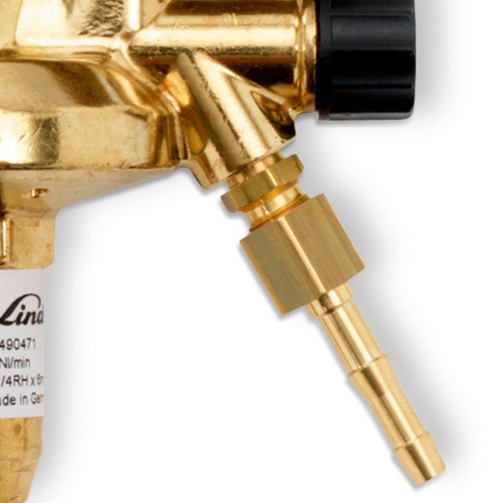 Flaschendruckminderer CO2/Argon 200 bar 0-30 l/min einstufig