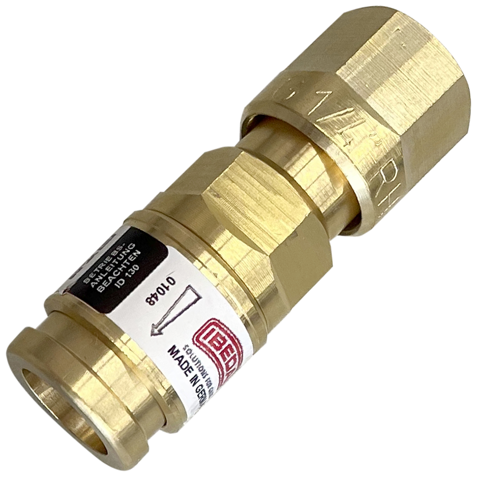 Schlauchkupplung DKD-W Brenngas G 3/8 LH
