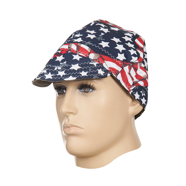 Kopfschutz Cap USA Fahne 61 cm