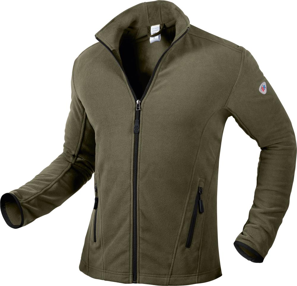 Fleecejacke Herren 1694, oliv, Gr. M