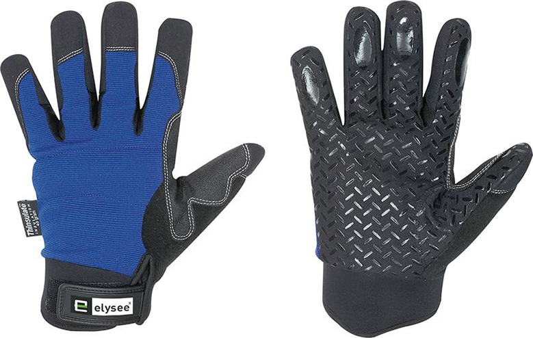 Winterhandschuh Freezer, Gr. 8, schwarz/blau