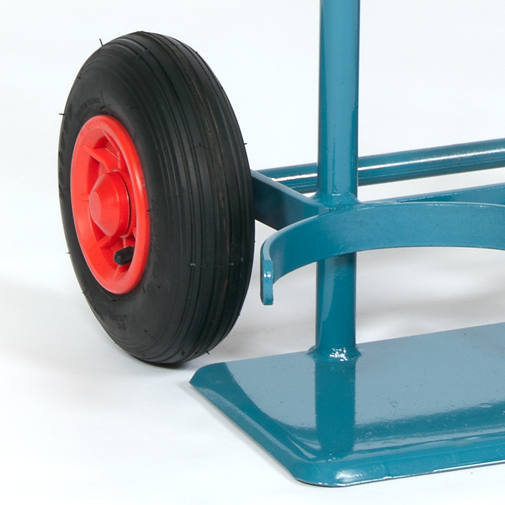 Stahlflaschenwagen für 2 Flaschen, 2 Holm,  2 x 20 l ohne Werkzeugkasten