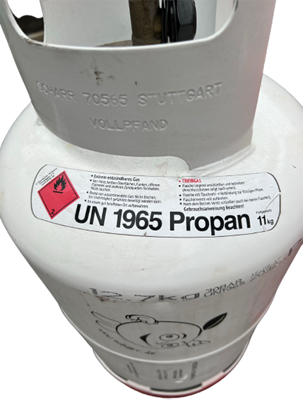 11 kg Treibgas Pfandflasche leer