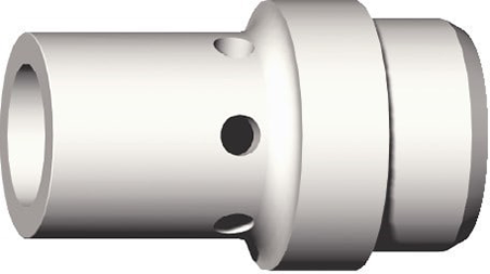 Gasverteiler Länge 32,5 mm Keramik Gasverteiler Länge 32,5 mm Keramik