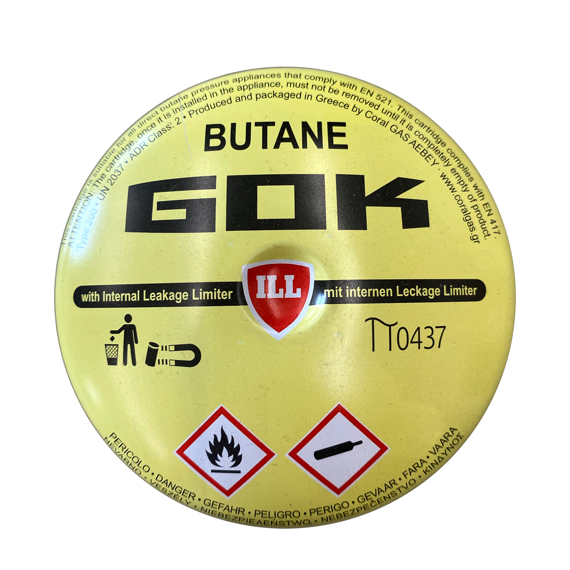 Gas-Kartusche 190 g Butan