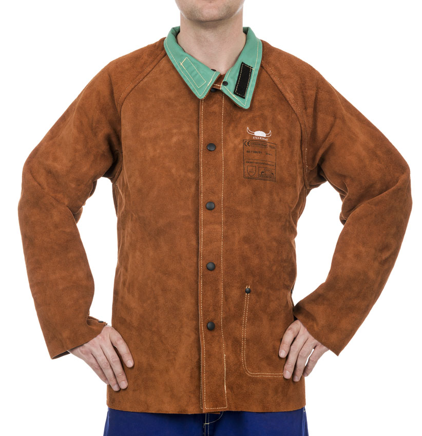 Schweißerjacke STEERSOtuff LavaBrown XXL