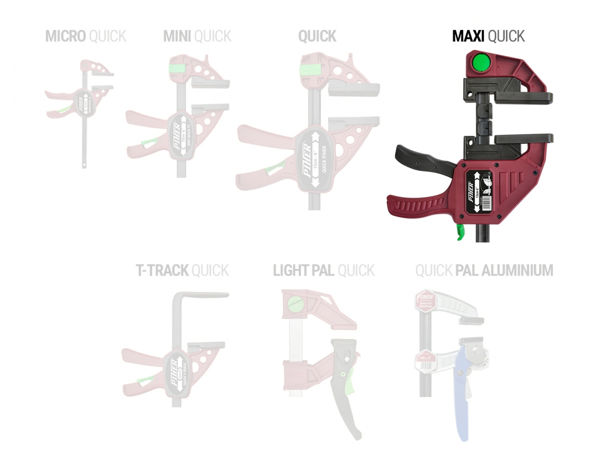 Maxi Quick 300 Schraubzwinge 125 cm