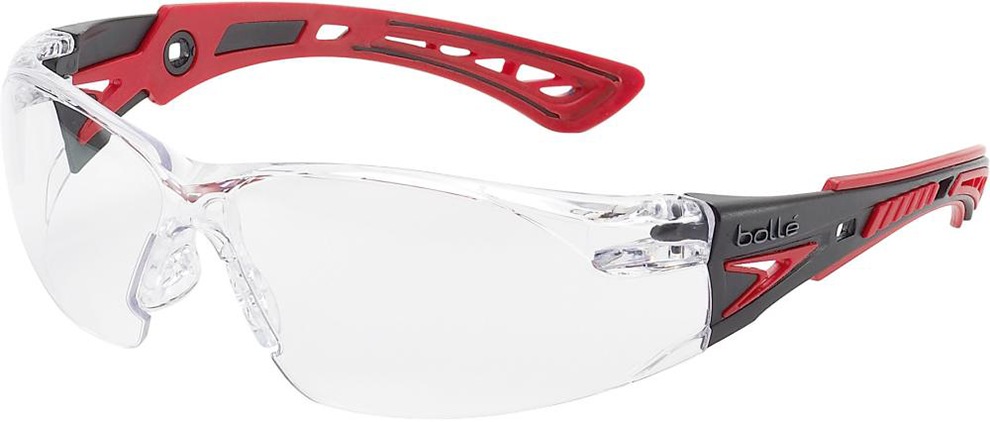 Schutzbrille Rush+, klar