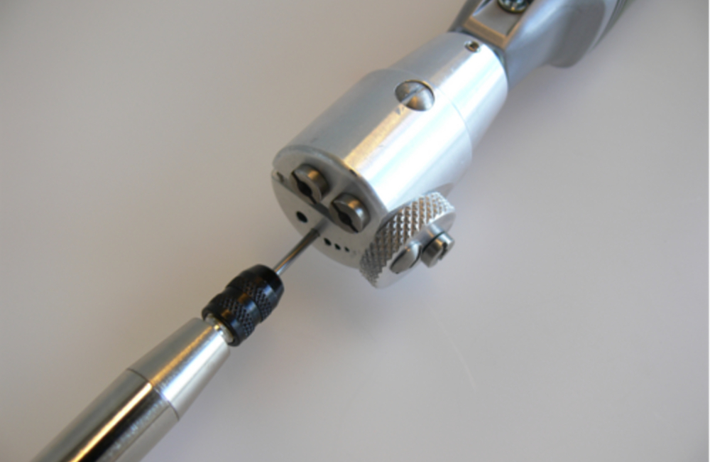 Power Pointer Anschleifgerät, komplett mit Diamantscheibe