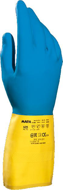Chemikalienhandschuh Alto 405 Gr. 9 MAPA