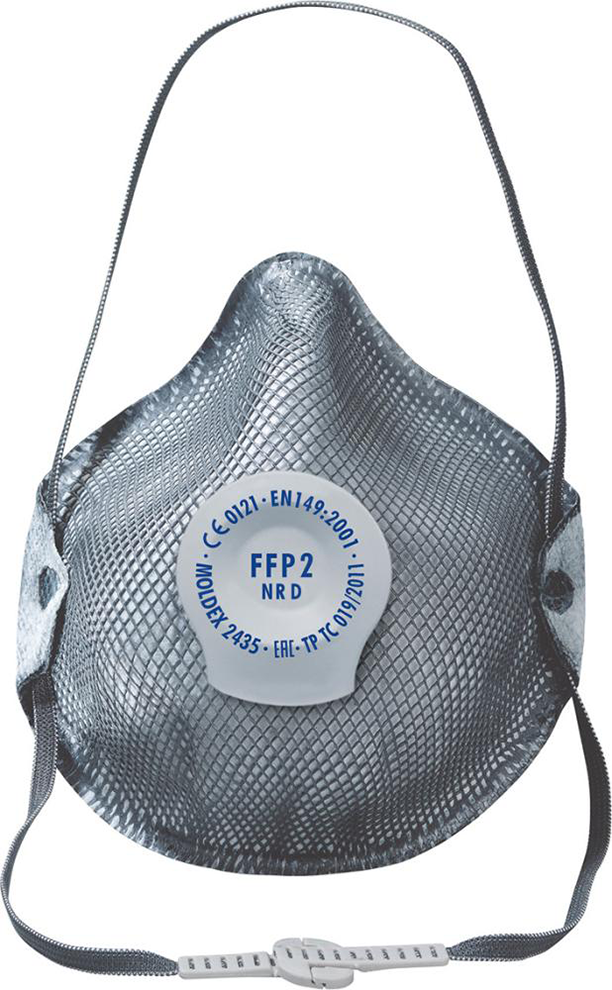 Atemschutzmaske 2435 Ventil, FFP2 NR D