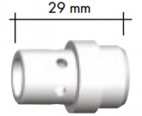 Gasverteiler weiß Länge 29,0 mm Standard
