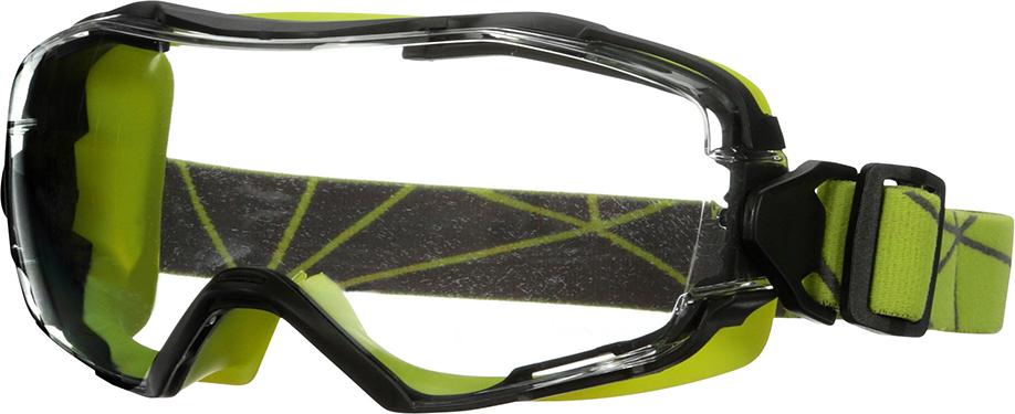 3M™ Vollsichtbrille 6000, grün, PC, klare Scheibe 3M™