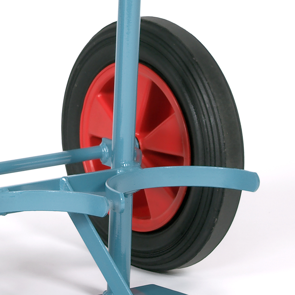 Stahlflaschenwagen für 2 Flaschen, 1 x 50 Liter, 1 x 33 kg Propan Stahlflaschenwagen für 2 Flaschen, 1 x 50 Liter, 1 x 33 kg Propan