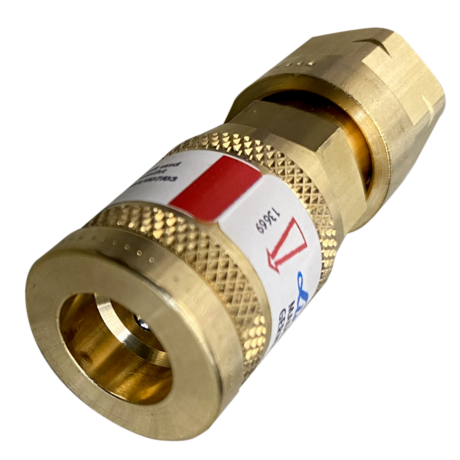 Schlauchkupplung DKD Brenngas G 3/8 LH Schlauchkupplung DKD Brenngas G 3/8 LH