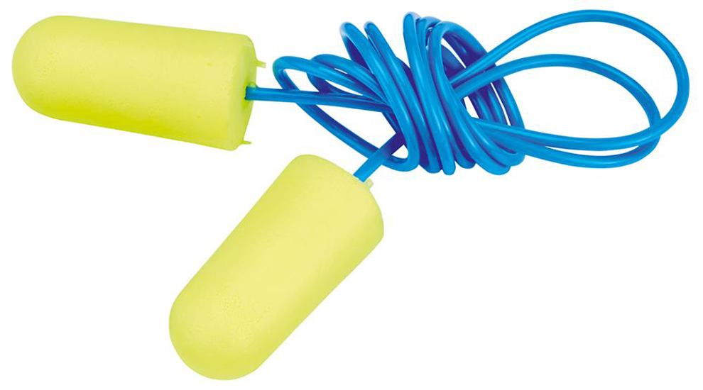 3M™ Gehörschutzstöpsel EARSoftYel. Neons m.Band (Pck. a 200 Paar)