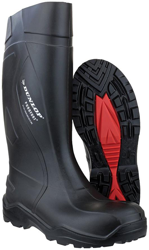 Stiefel Purofort+, S5 CI SRC, Gr. 41, schwarz