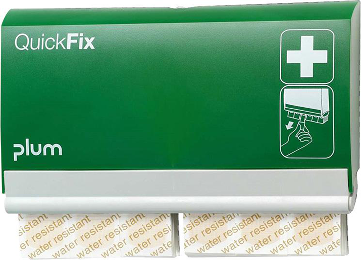 Pflasterspender QuickFix, incl. 90 Str., wasserfest