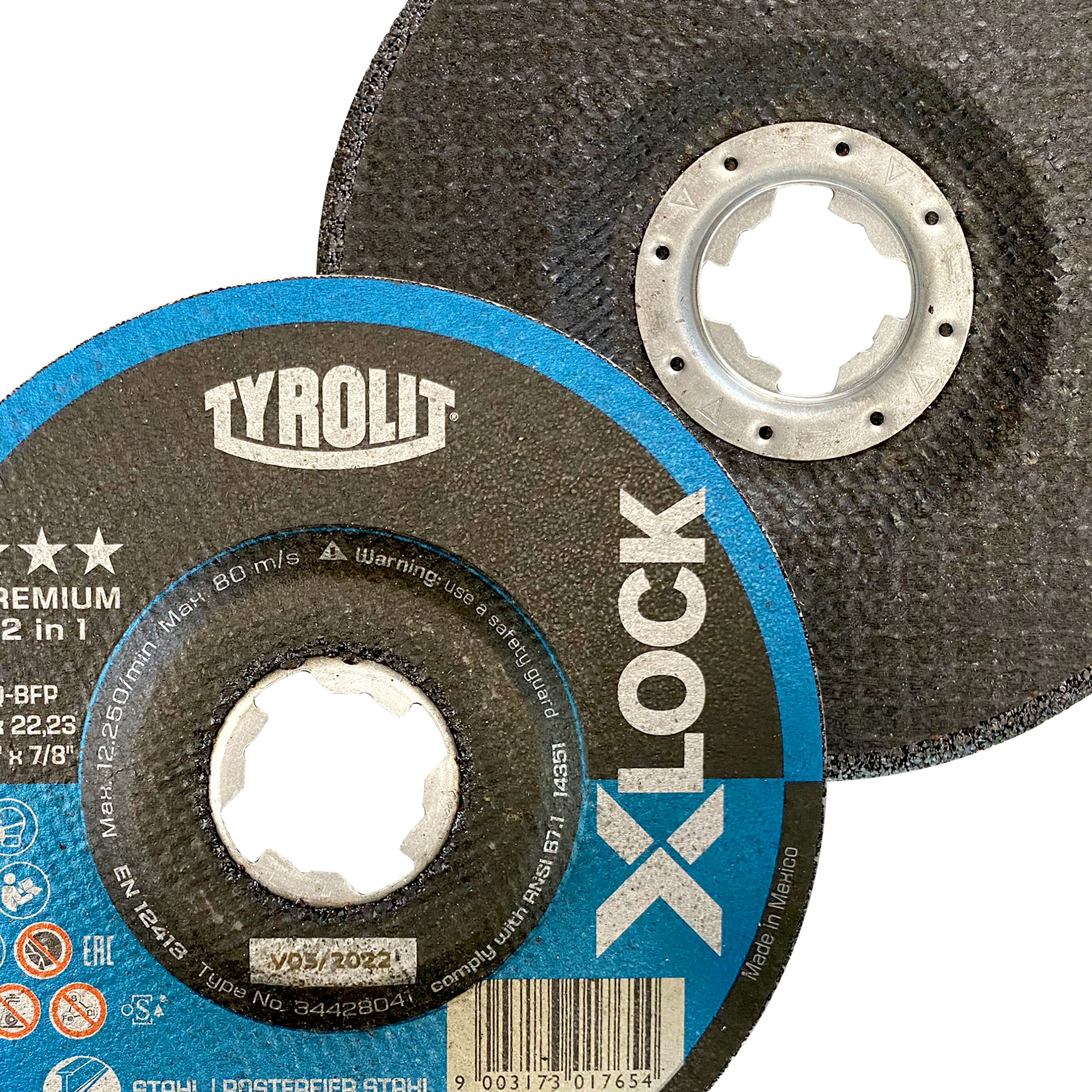 Trennscheibe X-LOCK LONGLIFE Stahl Ø 125 x 1,0 x 22,23 mm