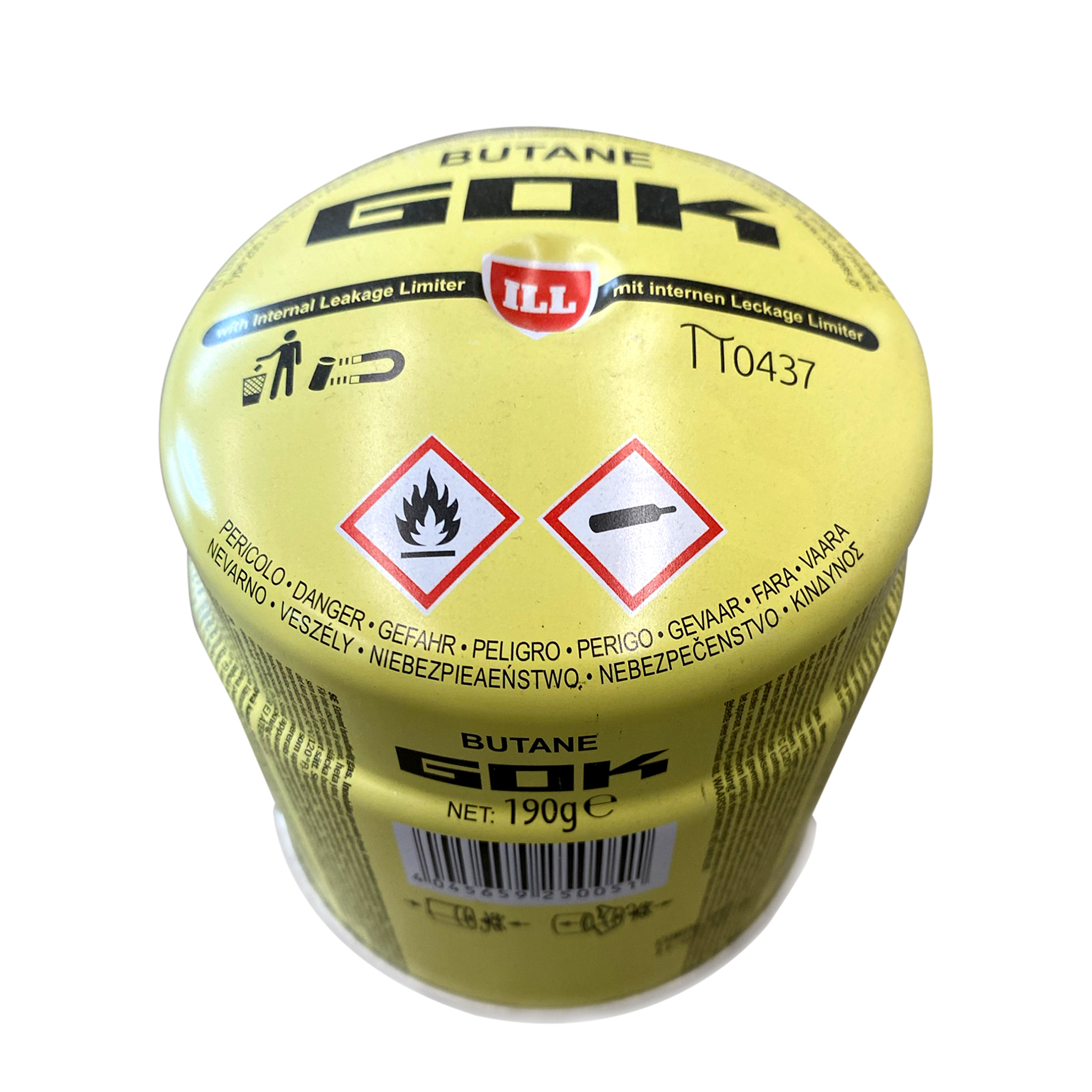 Gas-Kartusche 190 g Butan