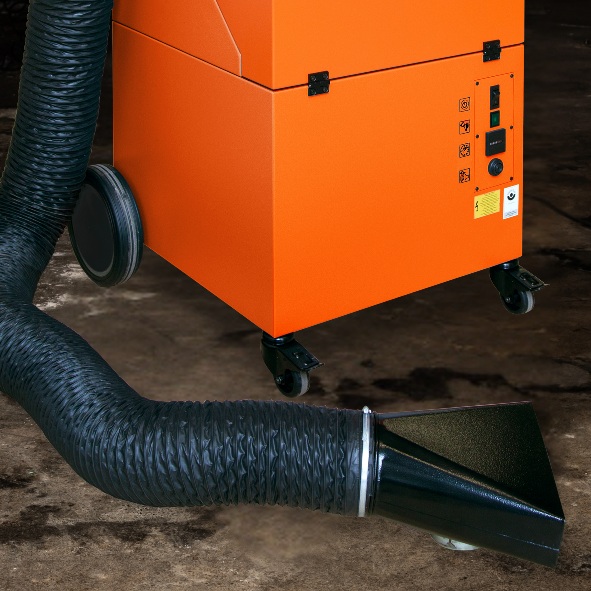 Kemper SmartMaster Absauggerät, Schlauchausführung 2 m Arm