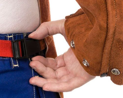 SIGMA-Schweißerschürze STEERSOtuff LavaBrown 51 cm SIGMA-Schweißerschürze STEERSOtuff LavaBrown 51 cm