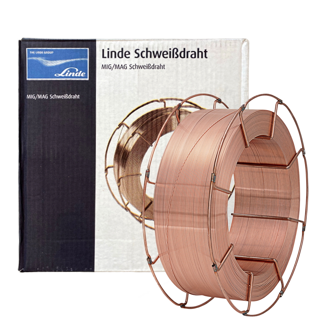 Drahtelektrode SG2 G3Si1 - 15 kg Spule Ø 0,8 mm K300 - TÜV/ DB Zulassung