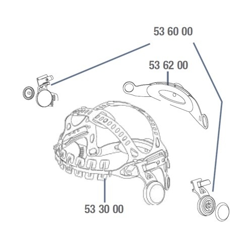 3M™ Speedglas™ Montage-Set für Kopfband