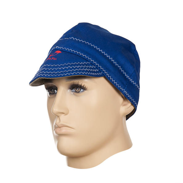 Kopfschutz Cap FireFox blau 61 cm