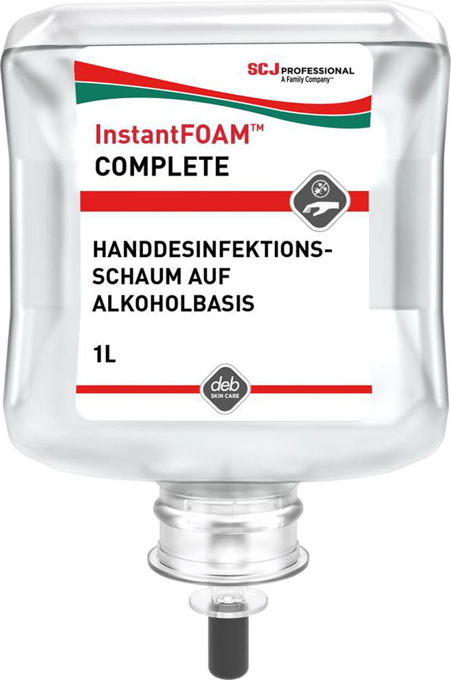 InstantFOAM® Complete Schaum-Handdesinfektion 1 l Kartusche Alkoholbasis