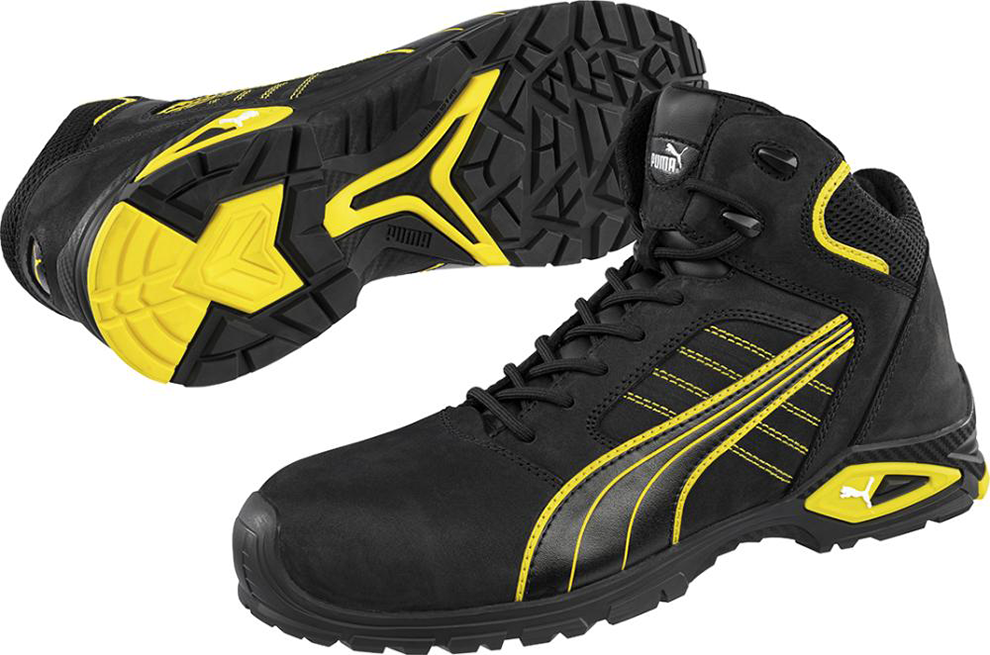 Schnürstiefel 632240, S3, Gr. 47 Puma