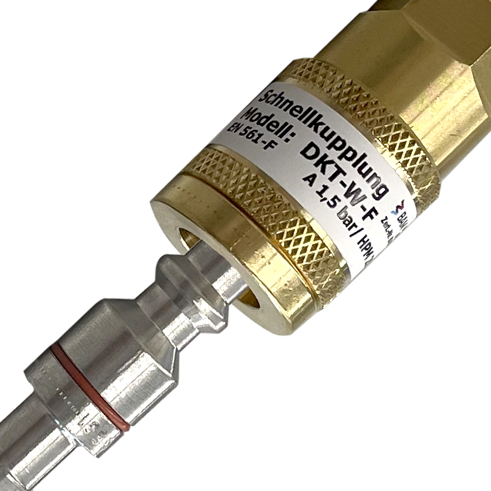 Schlauchkupplung DKT-W Brenngas 9 mm