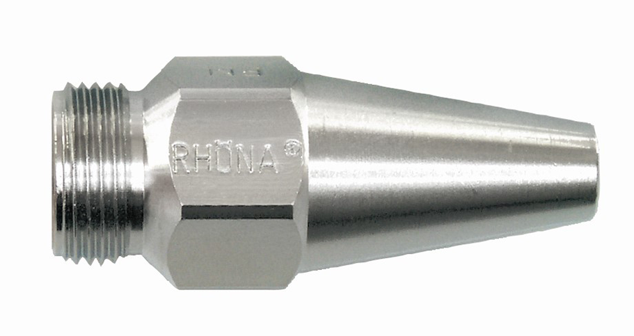 Fugenhobeldüse FHA, Außen, zweiteilig gestreckt Fugenhobeldüse FHA, Außen, zweiteilig gestreckt