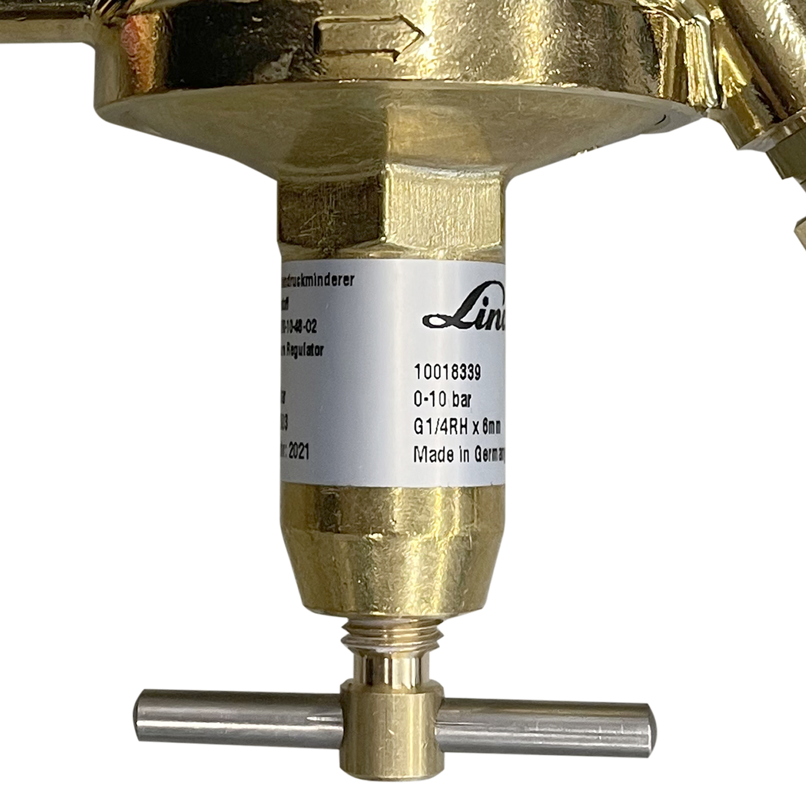 Flaschendruckminderer Sauerstoff 300 bar 10/16 bar einstufig Flaschendruckminderer Sauerstoff 300 bar 10/16 bar einstufig