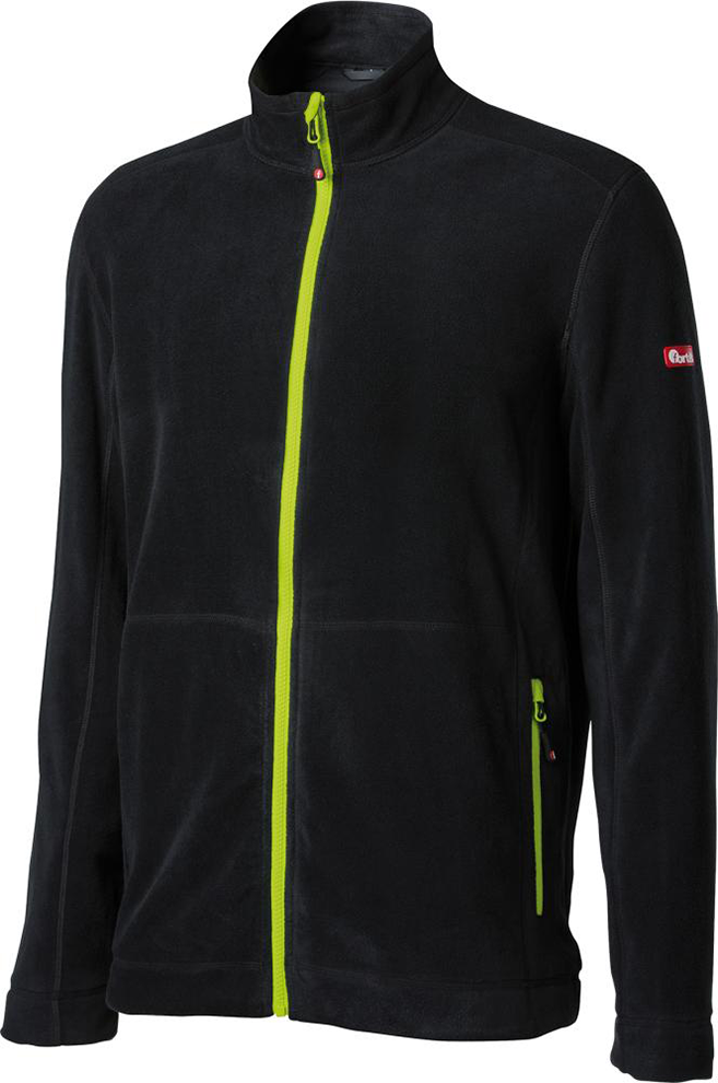 FORTIS 3-in-1Jacke 24, schwarz/lime, Gr.2XL