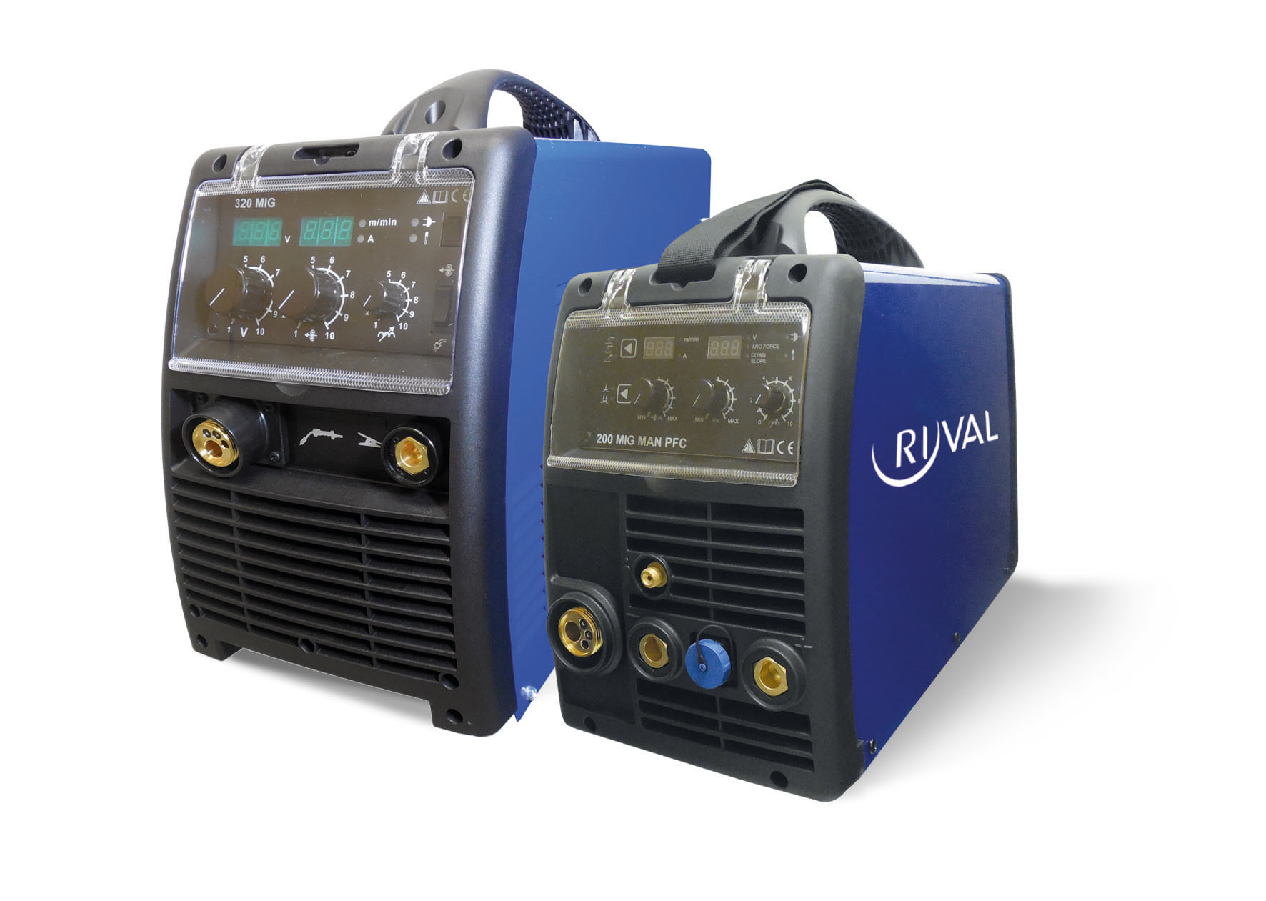 RYVAL 200 MIG/MAG SYNERGIC PFC G SET schweißfertig