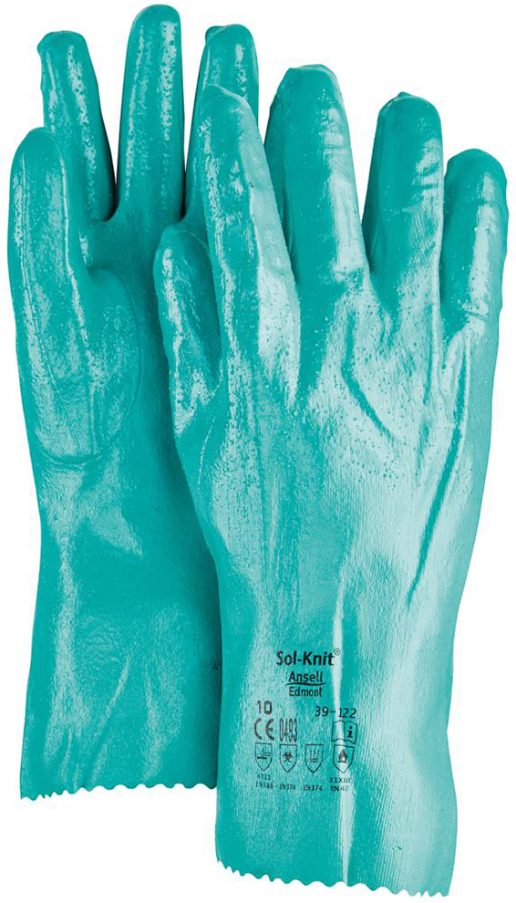 Handschuh Sol-Knit 39-122, rau,310 mm, Gr. 10