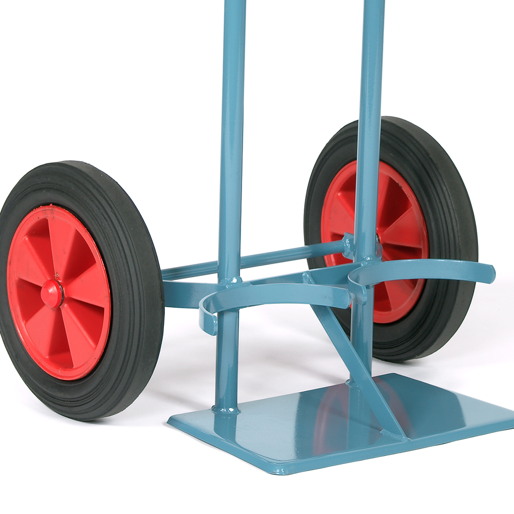 Stahlflaschenwagen für 2 Flaschen, 1 x 50 Liter, 1 x 33 kg Propan