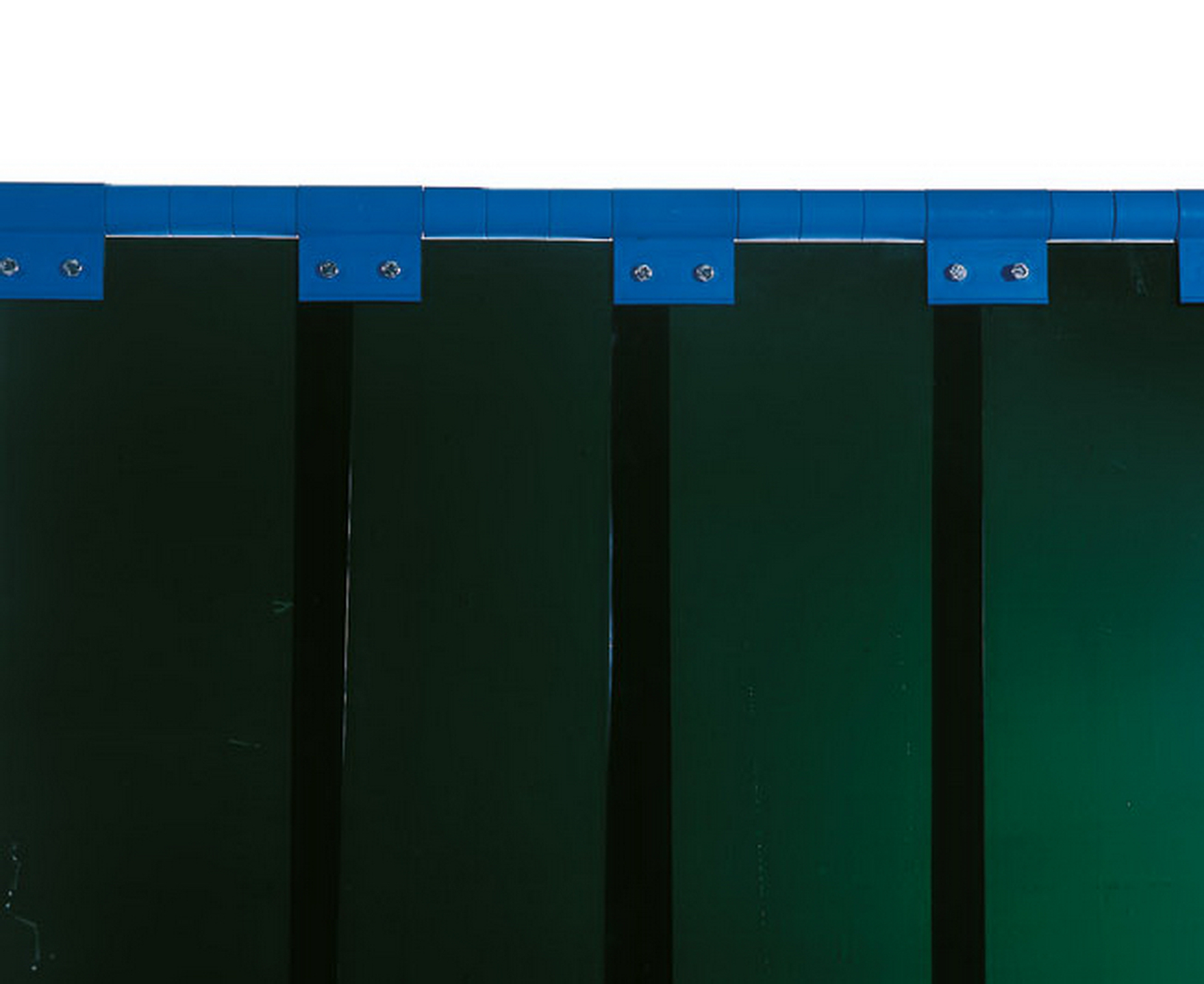 Kemper Schweißerschutzlamelle S7, grün 300 mm, Meterware