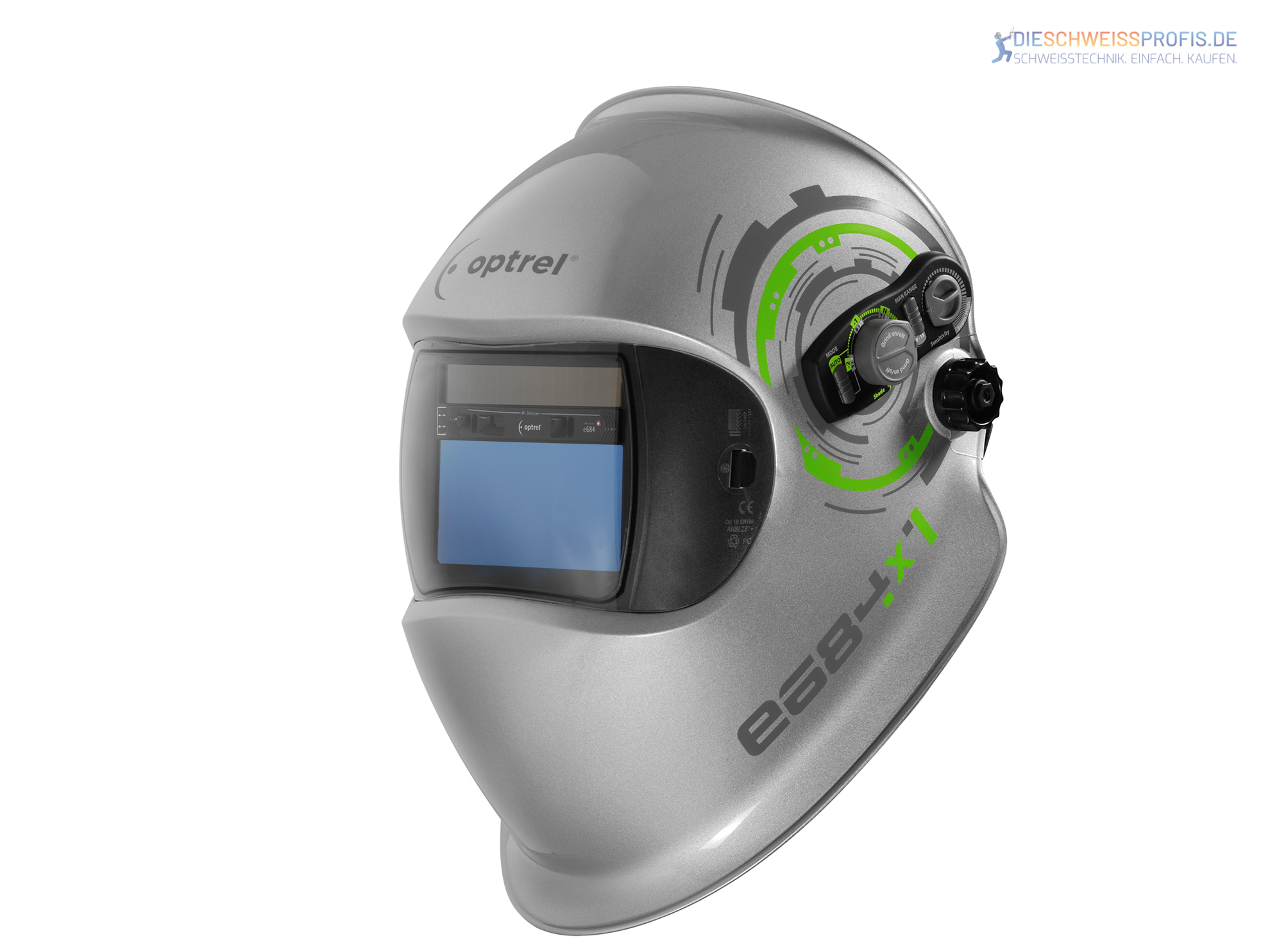 Automatikschweißhelm Optrel®e684 silber