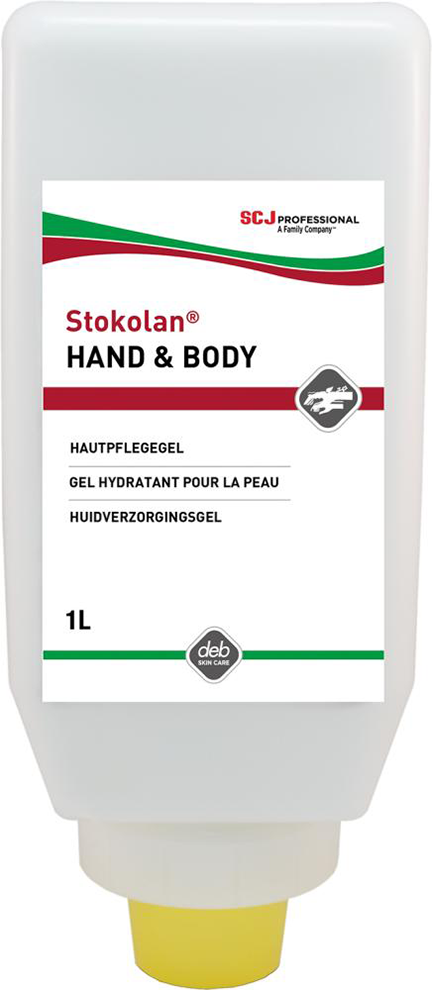 Stokolan® Hand & Body Hautpflege-Lotion 1.000 ml Softflasche für normale Haut