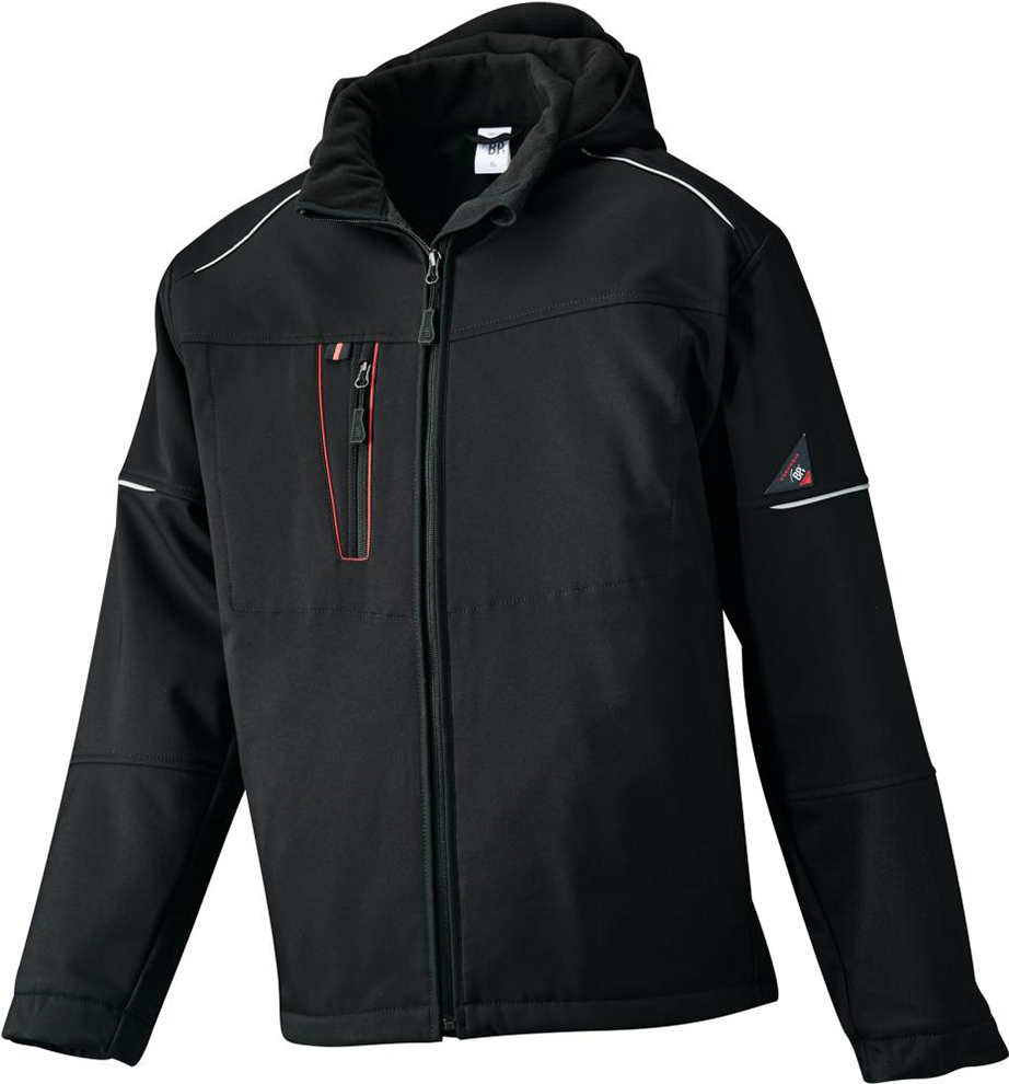 Winter-Softshelljacke 1869 572, Gr. L, schwarz