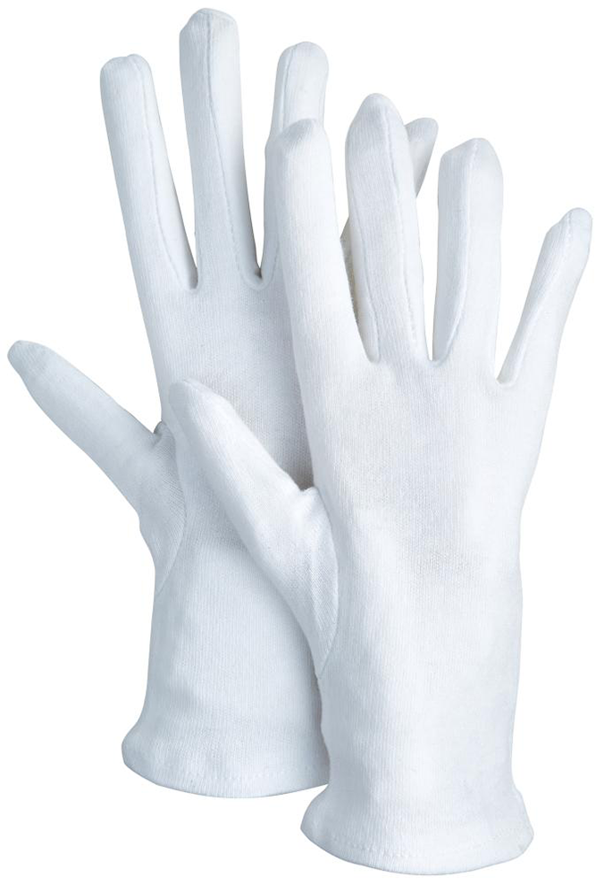 Arbeitshandschuh 5-Finger BW-Trikot, Gr. 7