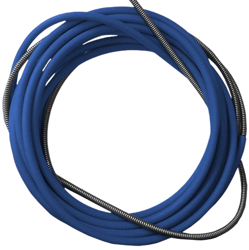 Führungsspirale blau Ø 0,6 - 0,8 mm für 3 m