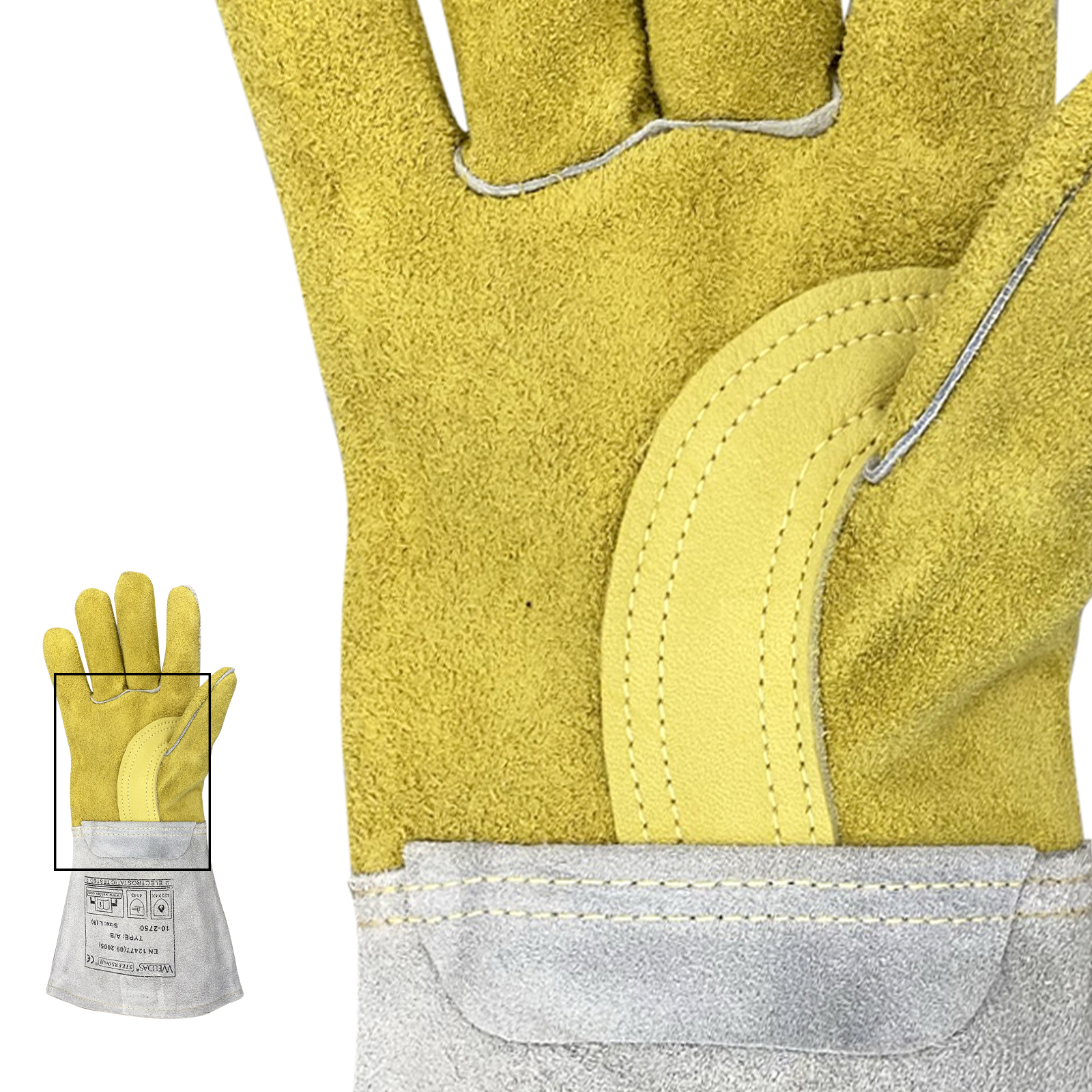 MIG/MAG-Handschuhe STEERSOtuff XL